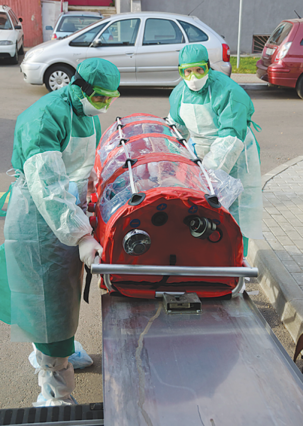 Минская городская инфекционная больница станет госпиталем для больных Эболой, если лихорадка попадет на территорию Беларуси