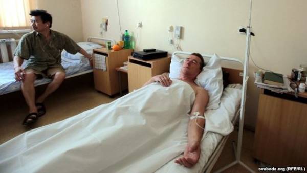 Претендент в Президенты Беларуси Виктор Терещенко лежит в 3-й больнице Минска под капельницей