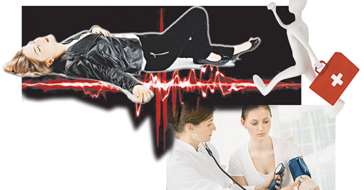 Уровень смертности при обмороках сердечного происхождения достигает 10 %