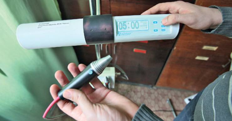 универсальный фототерапевтический аппарат для антимикробной терапии LOTOS