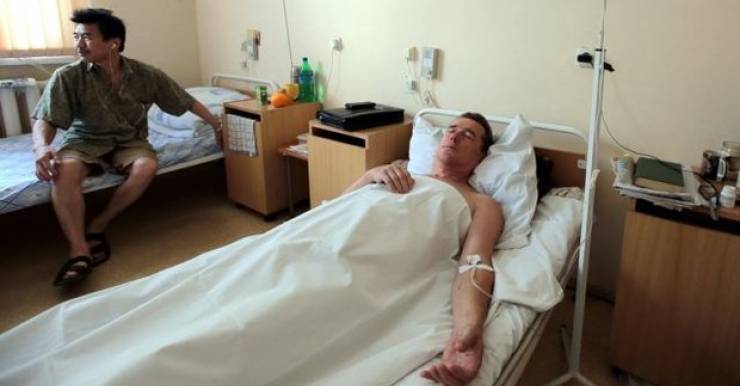 Претендент в Президенты Беларуси Виктор Терещенко лежит в 3-й больнице Минска под капельницей